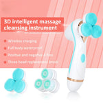 Detergente viso elettrico in silicone con ricarica USB