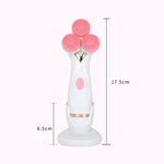 Detergente viso elettrico in silicone con ricarica USB