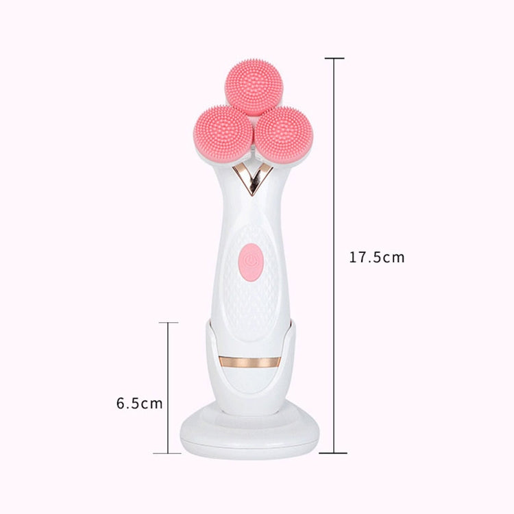 Detergente viso elettrico in silicone con ricarica USB