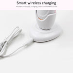 Detergente viso elettrico in silicone con ricarica USB