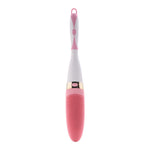 CNaier AE-8381 Spazzola per il corpo da bagno elettrica per massaggio in silicone con vibrazione impermeabile per uso domestico