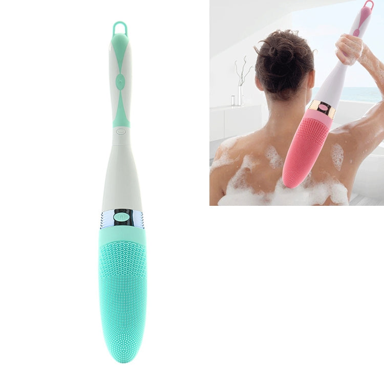 CNaier AE-8381 Spazzola per il corpo da bagno elettrica per massaggio in silicone con vibrazione impermeabile per uso domestico