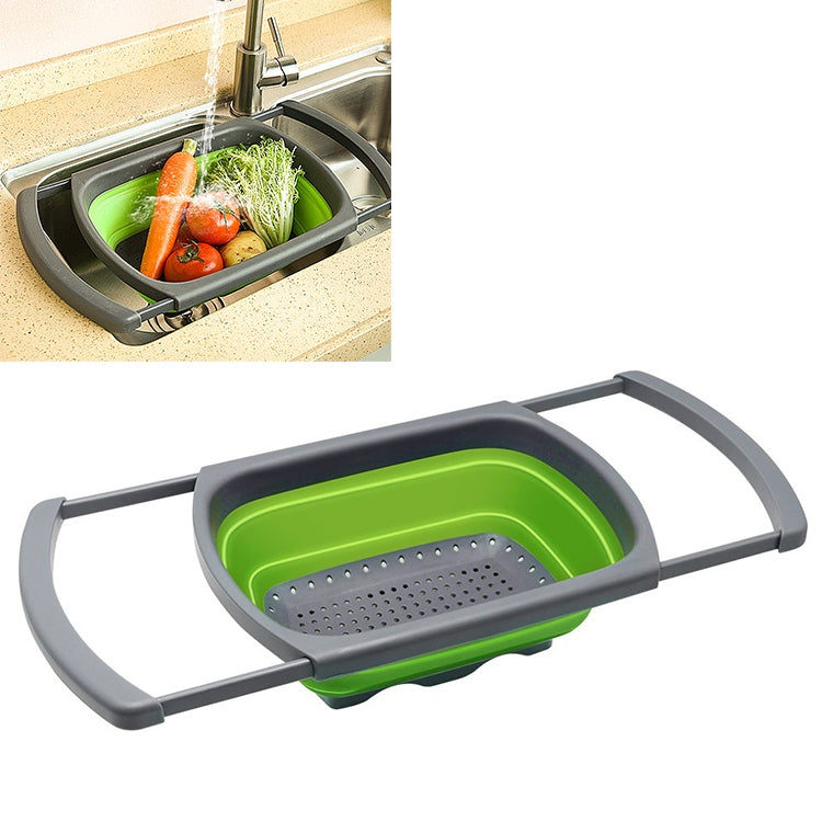 Cestello retrattile per lavaggio frutta e verdura 41x28 cm
