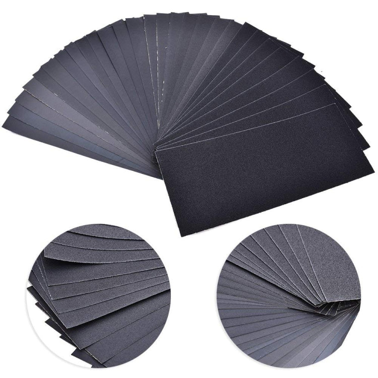 28 pezzi di carta vetrata per levigatura per lucidatura a umido e a secco LANHU grana 120-3000, dimensioni: 22,9 x 9,1 cm, 28 PCS