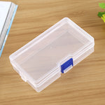 Contenitore portaoggetti in scatola di plastica trasparente, Plastic Box