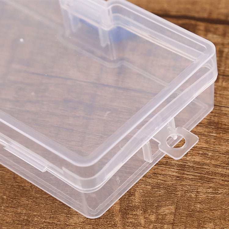 Contenitore portaoggetti in scatola di plastica trasparente, Plastic Box
