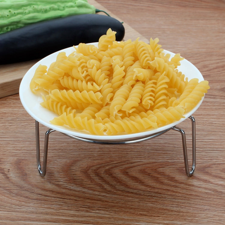 Cestello per cottura a vapore Sottopentola per cottura a vapore di verdure per uova per pentola a pressione istantanea, Diametro: 17,5 cm, Altezza: 4,5 cm, Diameter: 17.5cm, Height: 4.5cm