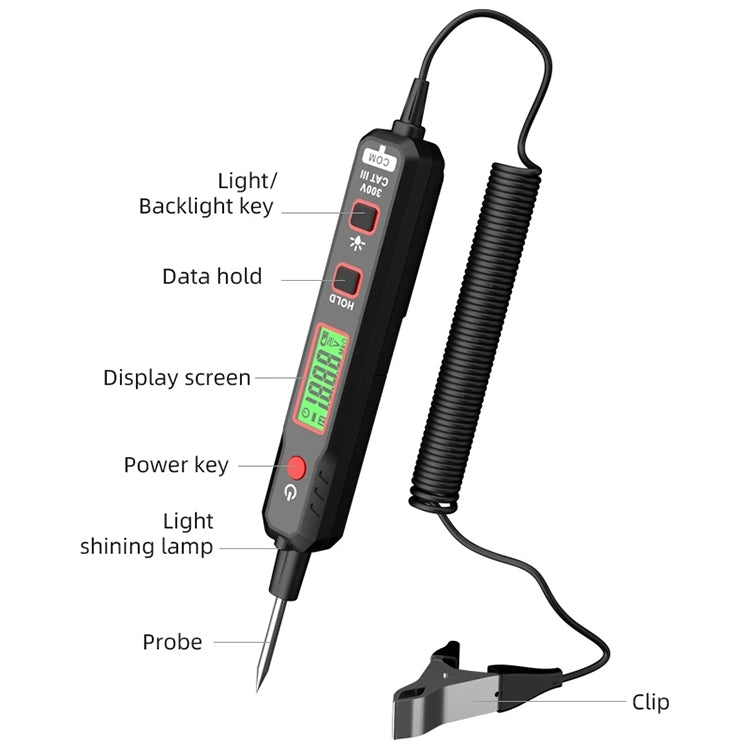 Penna per test del circuito del display digitale per auto HABOTEST HT86A, HT86A