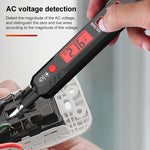 Penna tester allarme sonoro e luminoso con display LCD HT89