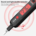 Penna tester allarme sonoro e luminoso con display LCD HT89
