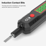 Penna tester allarme sonoro e luminoso con display LCD HT89