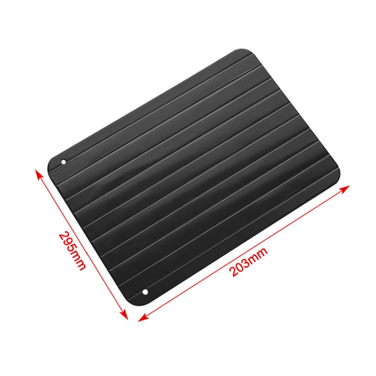 Vassoio di scongelamento rapido per utensili da cucina Piatto di scongelamento Scongelamento di alimenti surgelati senza elettricità, dimensioni: 11,6 x 8 pollici, Medium 3mm