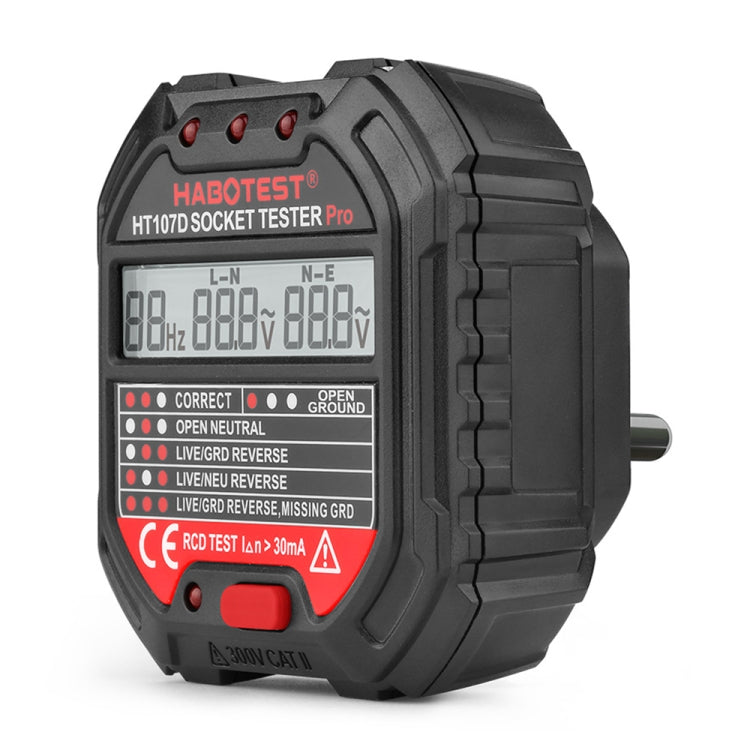 Tester presa digitale multifunzionale HABOTEST HT107D
