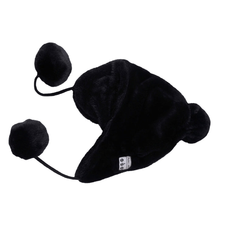 Cappello in peluche caldo Bluetooth, supporta la risposta al telefono, lo scatto di foto Bluetooth e la riproduzione di musica