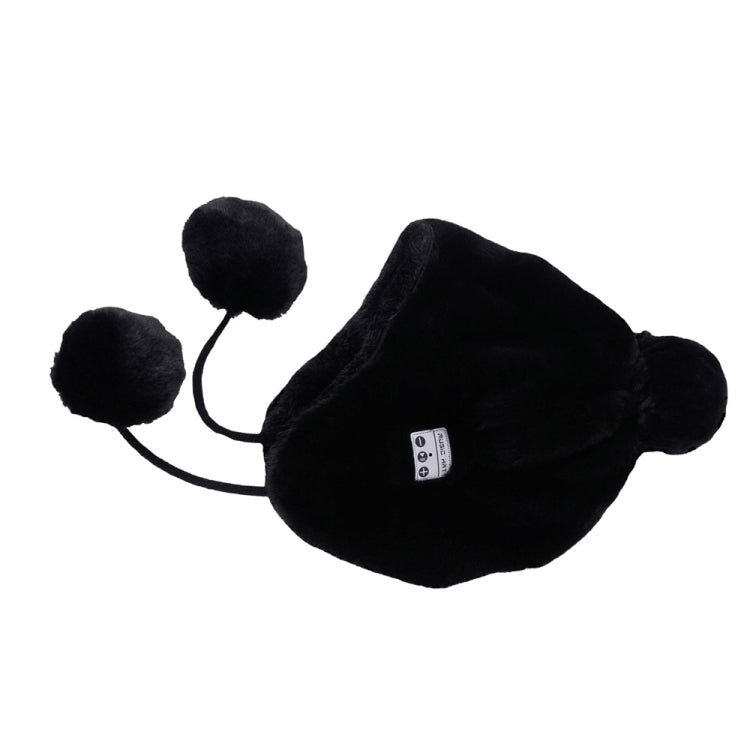 Cappello in peluche caldo Bluetooth, supporta la risposta al telefono, lo scatto di foto Bluetooth e la riproduzione di musica