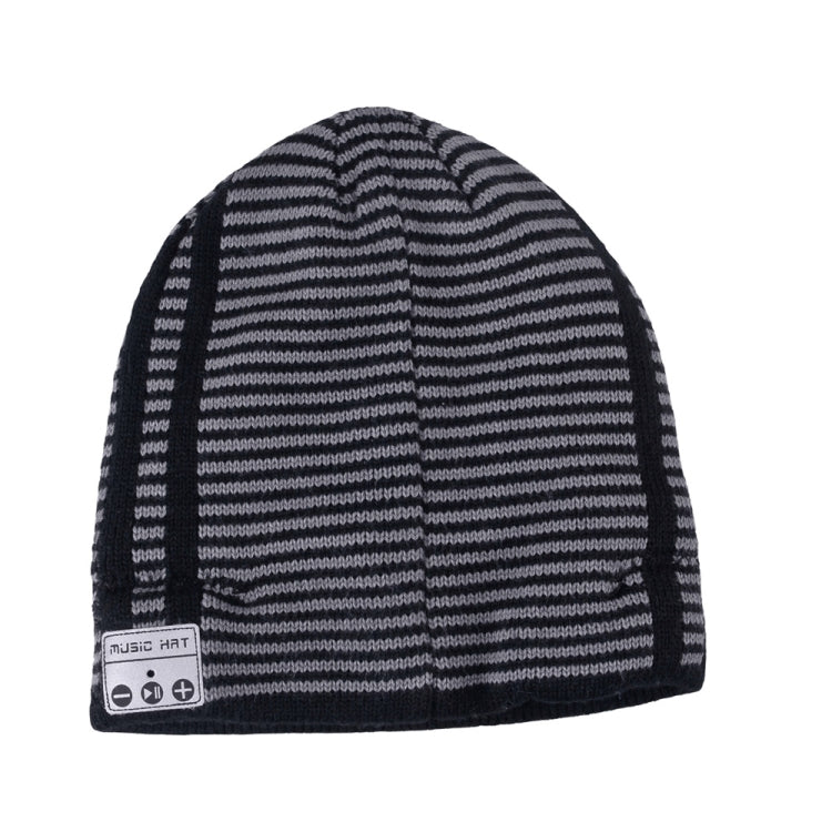 Cappello lavorato a maglia a righe calde Bluetooth, supporta la risposta al telefono, lo scatto di foto Bluetooth e la riproduzione di musica