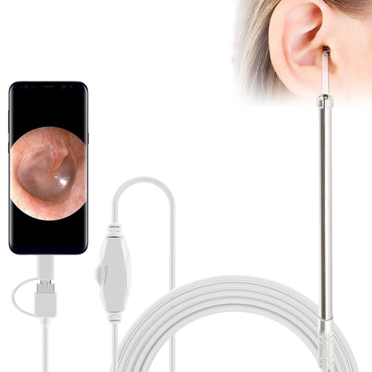 Endoscopio USB 3 in 1 HD 0,3MP per Android, Windows e Mac