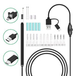 Endoscopio USB 3 in 1 HD 0,3MP per Android, Windows e Mac