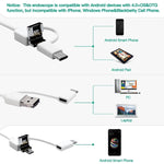 Endoscopio USB 3 in 1 HD 0,3MP per Android, Windows e Mac