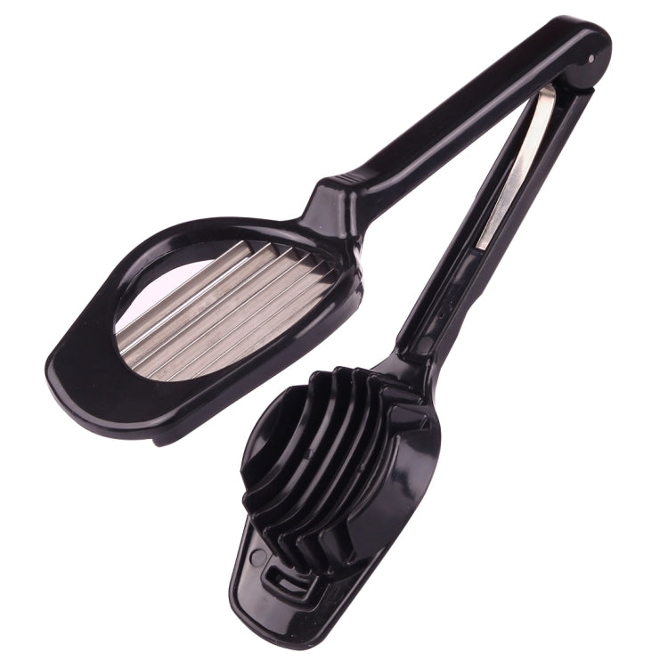 Utensile da cucina portatile multifunzionale Utensile da cucina Frutta Verdura Uovo Fungo Kiwi Pomodoro Limone Fragola Affettatrice in acciaio inossidabile, Egg Slicer 3