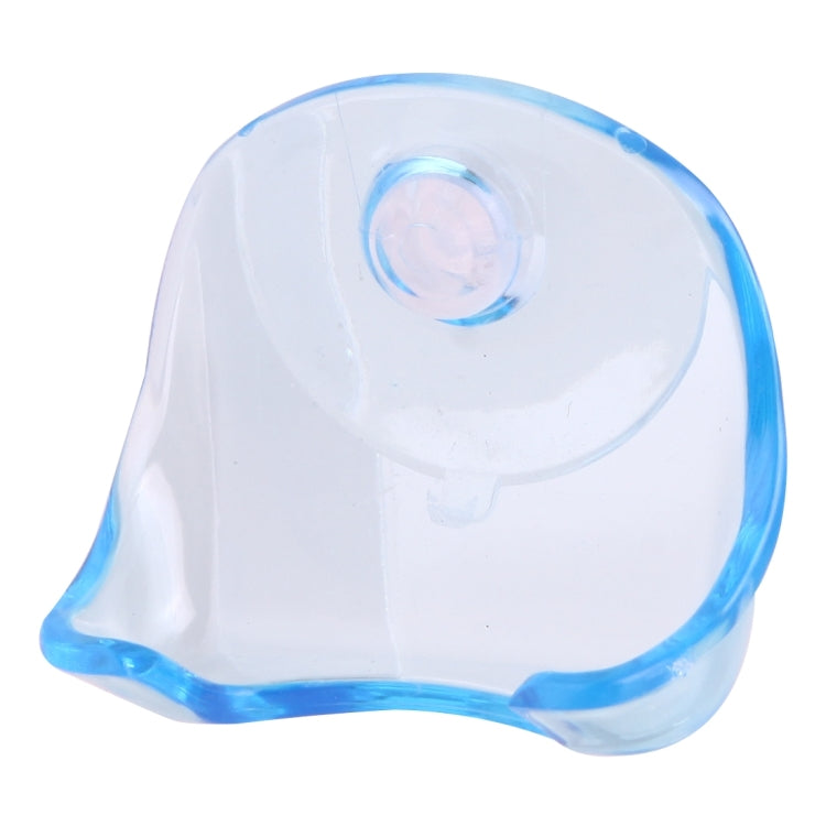 Strumenti per riporre il bagno Ventosa Porta rasoio da barba Porta rasoio Porta rasoio Gancio da parete Appendiabiti Ventosa (Blu trasparente), Shaving Razor Rack Holder