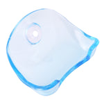 Strumenti per riporre il bagno Ventosa Porta rasoio da barba Porta rasoio Porta rasoio Gancio da parete Appendiabiti Ventosa (Blu trasparente), Shaving Razor Rack Holder