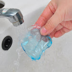 Strumenti per riporre il bagno Ventosa Porta rasoio da barba Porta rasoio Porta rasoio Gancio da parete Appendiabiti Ventosa (Blu trasparente), Shaving Razor Rack Holder