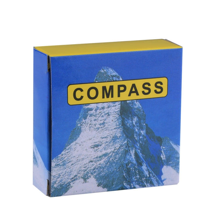 Tasca portatile in ottone da campeggio Escursionismo Display luminoso dorato Bussola Navigazione Attività all'aperto Guida di puntamento, G50