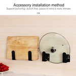 Porta Kinfe sospeso per scaffale da cucina in acciaio inossidabile a parete, Kinfe Holder