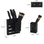 Supporto per contenitore per bacchette Kinfe appeso a parete in acciaio inossidabile, Kinfe Chopsticks Canister Holder