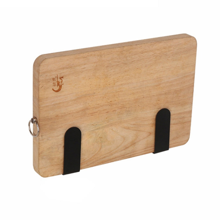 Porta ceppo da appendere per scaffale da cucina in acciaio inox a parete, Chopping Block Holder