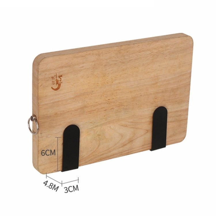 Porta ceppo da appendere per scaffale da cucina in acciaio inox a parete, Chopping Block Holder