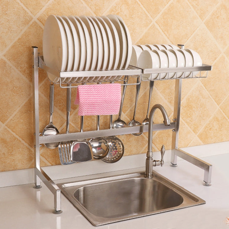 Portaoggetti per scolapiatti da cucina in acciaio inossidabile da 62 cm, versione standard, 62cm Standrad Version