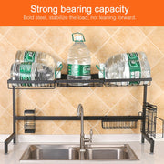 Portaoggetti per scolapiatti da cucina in acciaio inossidabile da 62 cm, versione standard, 62cm Standrad Version