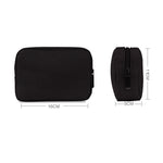 Semplice custodia da viaggio multifunzionale per dispositivi digitali per telefoni, Power Bank, U-disk, auricolari, cavo dati ecc., Grandi dimensioni: 23 * 11 * 5 cm, Size:  23*11*5cm Black, Size:  23*11*5cm Pink, Size: 23*11*5cm Grey                  ...