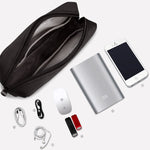 Semplice custodia da viaggio multifunzionale per dispositivi digitali per telefoni, Power Bank, U-disk, auricolari, cavo dati ecc., Grandi dimensioni: 23 * 11 * 5 cm, Size:  23*11*5cm Black, Size:  23*11*5cm Pink, Size: 23*11*5cm Grey                  ...