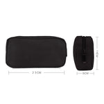 Semplice custodia da viaggio multifunzionale per dispositivi digitali per telefoni, power bank, disco U, auricolari, cavo dati ecc., dimensioni ridotte: 16 * 11 * 5 cm, Size: 16*11*5cm Black, Size: 16*11*5cm Pink, Size: 16*11*5cm Grey                  ...