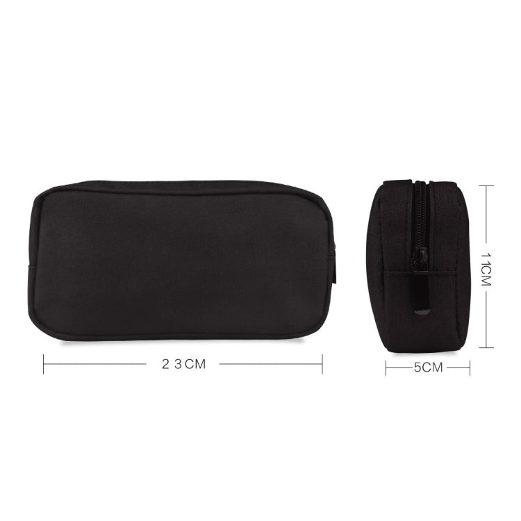 Semplice custodia da viaggio multifunzionale per dispositivi digitali per telefoni, power bank, disco U, auricolari, cavo dati ecc., dimensioni ridotte: 16 * 11 * 5 cm, Size: 16*11*5cm Black, Size: 16*11*5cm Pink, Size: 16*11*5cm Grey                  ...