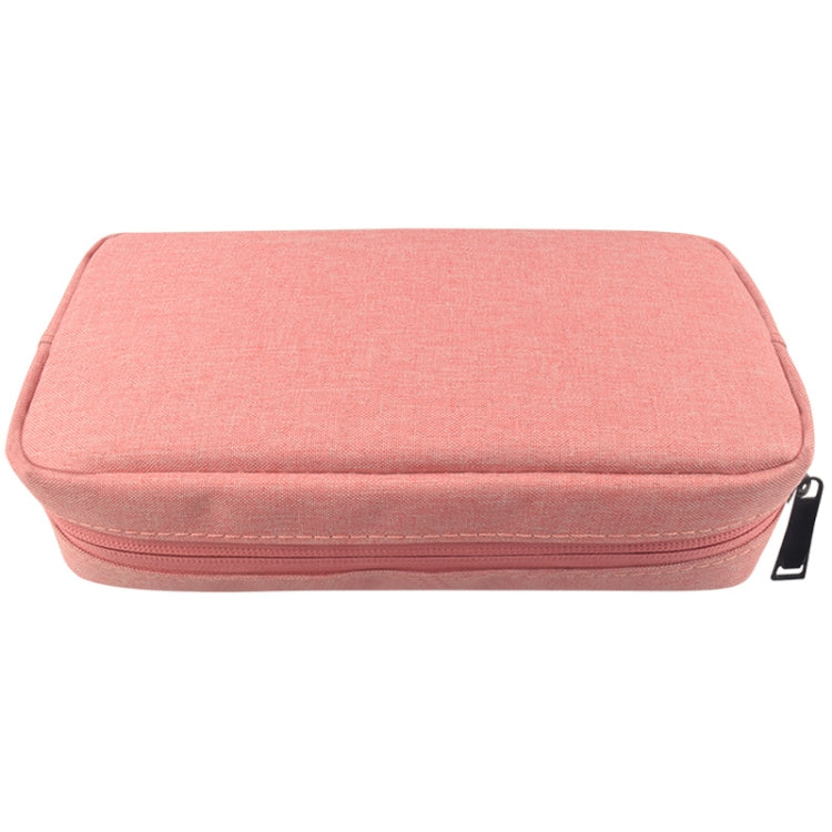 Semplice custodia da viaggio multifunzionale per dispositivi digitali per telefoni, power bank, disco U, auricolari, cavo dati ecc., dimensioni ridotte: 16 * 11 * 5 cm, Size: 16*11*5cm Black, Size: 16*11*5cm Pink, Size: 16*11*5cm Grey                  ...