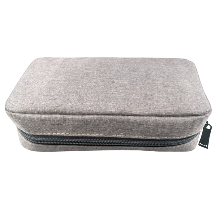 Semplice custodia da viaggio multifunzionale per dispositivi digitali per telefoni, power bank, disco U, auricolari, cavo dati ecc., dimensioni ridotte: 16 * 11 * 5 cm, Size: 16*11*5cm Black, Size: 16*11*5cm Pink, Size: 16*11*5cm Grey                  ...