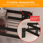Scaffale per condimenti per montaggio a parete senza punzonatura da cucina da 35 cm, 35cm
