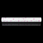 Polvere di fiori di ciliegio Creativo 3D Pietra Decorazione di mattoni Adesivi per carta da parati Camera da letto Soggiorno Parete Carta da parati impermeabile Rotolo, Dimensioni: 45 x 1000 cm, Powder cherry blossom