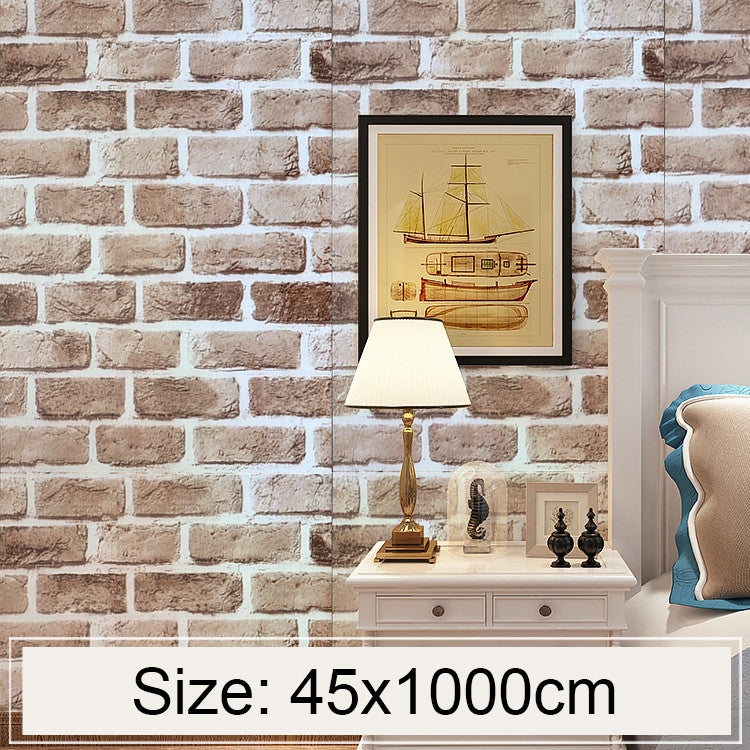 Carta da parati adesiva effetto pietra 45x1000 cm