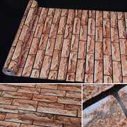 Artisan Brick Creative 3D Stone Brick Decorazione Carta da parati Adesivi Camera da letto Soggiorno Parete Carta da parati impermeabile Rotolo, Dimensioni: 45 x 1000 cm, Artisan brick