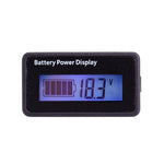 Tester di tensione batteria 12V-48V per piombo e litio