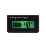 Tester di tensione batteria 12V-48V per piombo e litio