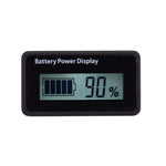 Tester di tensione batteria 12V-48V per piombo e litio