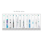 4 testine di ricambio per spazzolino Philips Sonicare P-HX-6014