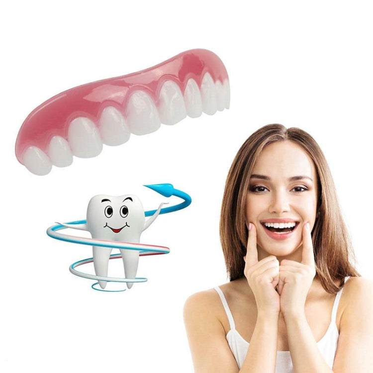 Bretelle di simulazione sbiancante in silicone Comfort Fit Flex Denti curvi Protesi Strumenti di bellezza, Lunghezza: 7 cm