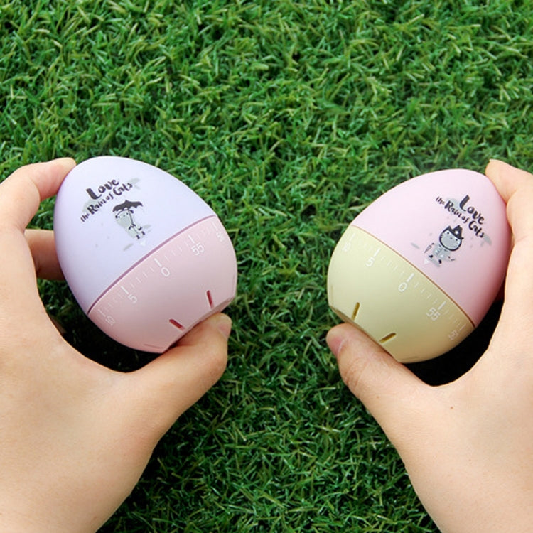 Simpatico cartone animato meccanico uovo timer da cucina sveglia gli studenti imparano le macchine per la gestione del tempo, consegna casuale dei colori, Egg